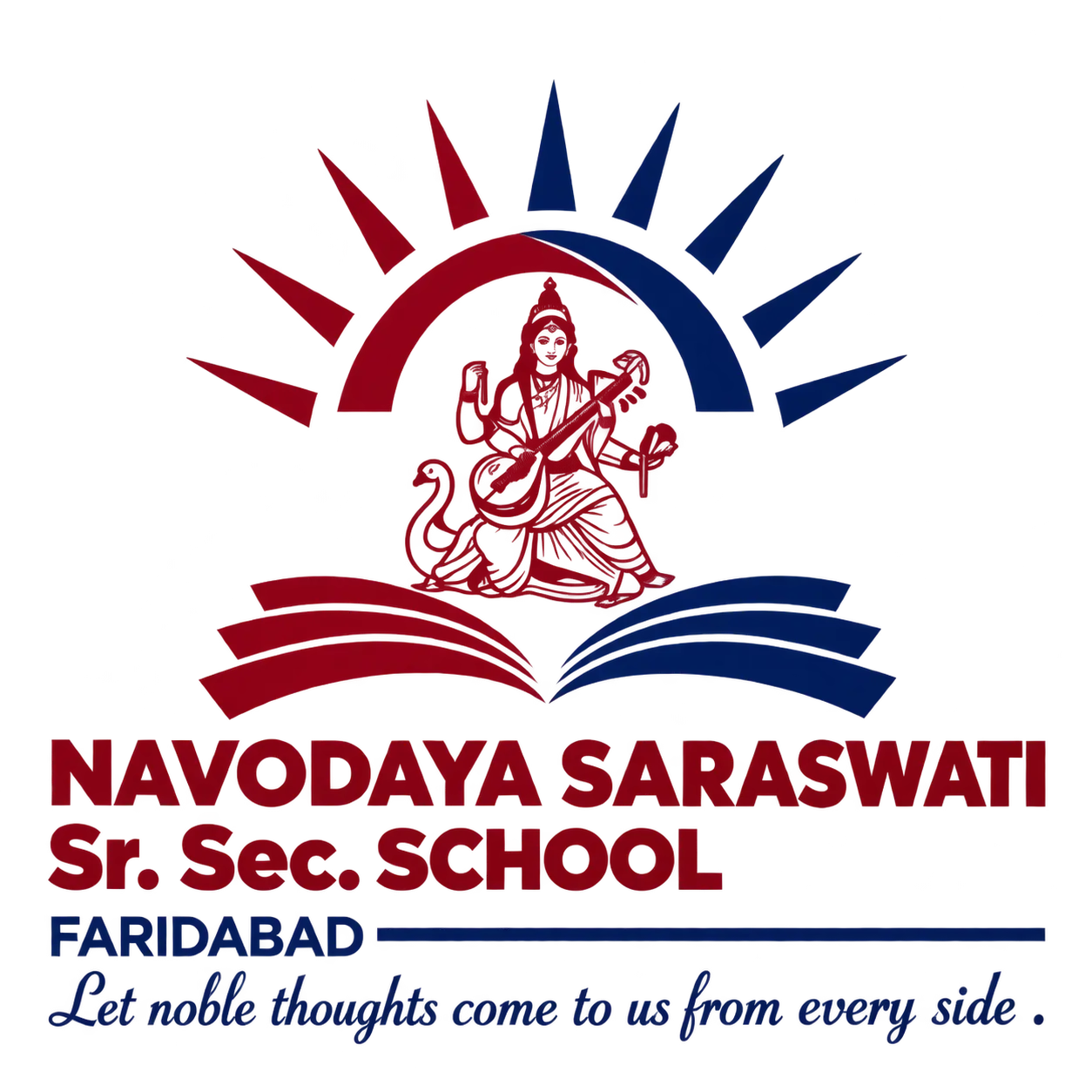 Navodaya Saraswati Sr. Sec. School Logo